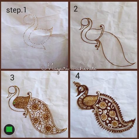 Croquis, Elephant Henna Designs, Peacock Mehndi Designs, Mehandhi Designs, मेहंदी डिजाइन, Mehndi Designs Bridal Hands, Mehndi Designs For Kids, Very Simple Mehndi Designs, Simple Mehndi Designs Fingers