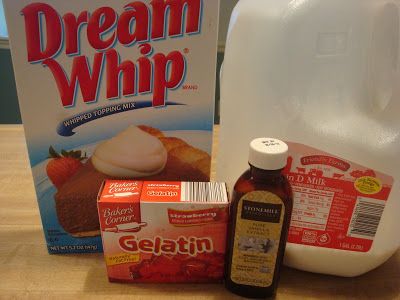 Tenderfoot Hearth: Old School Dessert-Dream Whip & Jello Pie, Dream Whip Frosting With Pudding, Jello And Dream Whip Dessert, Dream Whip Jello Recipes, Strawberry Dream Whip Dessert, Creamy Jello Recipes, Dream Whip Recipes, Dream Whip Pie, Dream Whip Frosting