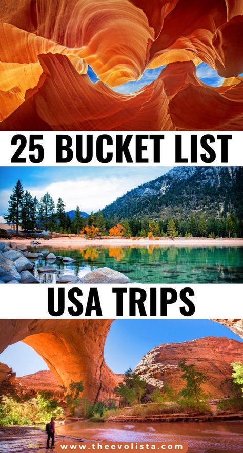Beautiful Places In United States, How To Plan A Trip Out West, 30 Day Road Trip Usa, Best Hiking Spots In The Us, Top Usa Travel Destinations, Beautiful Places Usa, Top Us Destinations, Best Hiking Trips In The Us, National Parks Bucket List