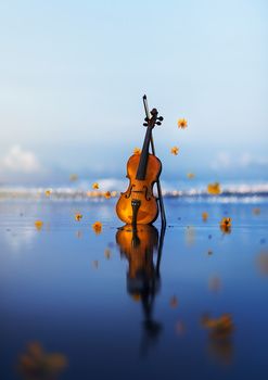 Fall into Spring by Ashraful Arefin on Fstoppers Music Silhouette, Violin Photography, Guitar Images, Violin Art, Colourful Wallpaper Iphone, 4k Wallpaper For Mobile, Miniature Photography, Music Drawings, Still Photography