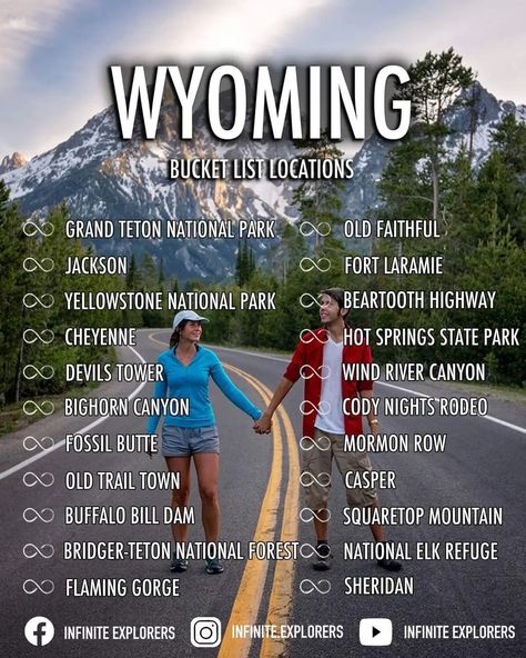 Wyoming Camping, Hiking Usa, Wyoming Mountains, Wyoming Vacation, South Dakota Travel, Usa Places To Visit, Montana Travel, Travel Portugal, Adventure Camp