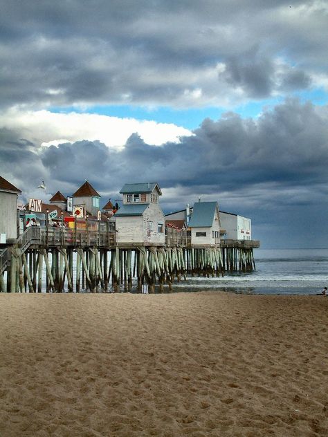 Old Orchard Beach, Maine | Old Orchard Beach is a town in Yo… | Flickr Old Orchard Beach Maine, Old Orchard Beach, Maine Vacation, Maine Travel, Old Orchard, To Infinity And Beyond, Belle Photo, Dream Vacations, Vacation Spots