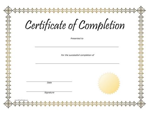 Free Printable Certificate Templates, Certificate Of Participation Template, Certificate Layout, Certificate Maker, Blank Certificate Template, Course Completion Certificate, Free Printable Certificates, Certificate Of Completion Template, Certificate Format