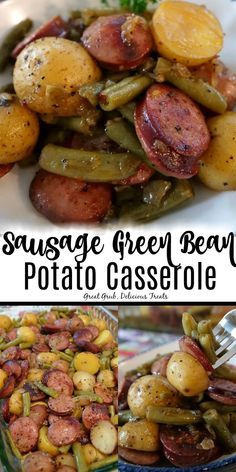 Paleo Protein, Green Beans And Potatoes, Cook Smarts, Garden Veggies, Odds And Ends, Potato Casserole, Reduce Food Waste, Delicious Meals, Veggie Dishes