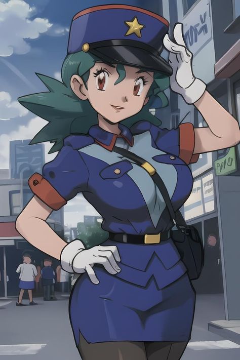 Officer Jenny Pokemon, Pokemon Officer Jenny, Winona Pokemon, Pokemon Skyla, Pokemon Jessie, Officer Jenny, Pokemon Kanto, Jessie Pokemon, Anime Tank