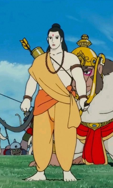 Ramayana: The Legend of Prince Rama (1993) Ramayana Legend Of Prince Ram, Ramayana Anime, Ramayana The Legend Of Prince Rama, Legend Of Prince Ram, Ramayana Images, Karn Mahabharat, The Legend Of Prince Rama, Rama Lord, Sita Rama