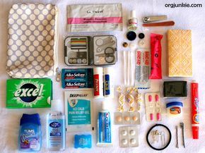 emergency kit for your purse...it's big enough. Why have I not thought of this sooner College Hacks, Emergency Preparedness, Purse Essentials, Emergency Supplies, Emergency Prepping, Emergency Kit, Cars Organization, Survival Kit, Cleaning Organizing