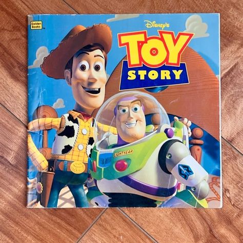 2/$15✨ Disney’s Toy Story 1995 Cover Books, Names Writing, Toy Story 1995, Toy Story Characters, Childhood Nostalgia, Vintage Kids, Kids Books, Disney S, Vintage Children's Books