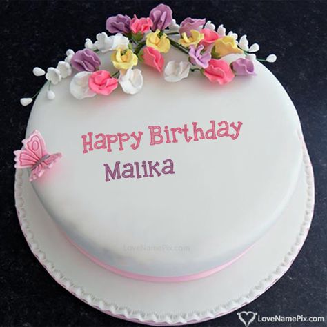 Malika Name Picture - Birthday Cake Images With Wishes Birthday Cake For Brother, Birthday Cake Write Name, Birthday Cake For Boyfriend, Online Birthday Cake, Birthday Cake Images, Cute Birthday Wishes, Birthday Cake Writing, Cake For Boyfriend, Birthday Wishes With Name