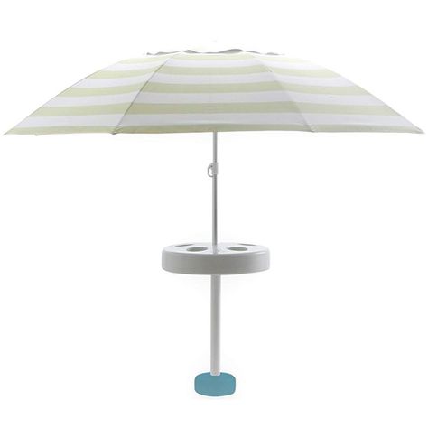 Swimming Pool Umbrella, Cream Patio, Pool Umbrella, Commercial Umbrellas, Inside Pool, Outdoor Storage Cabinet, Outdoor Pool Area, Pool Umbrellas, Wrought Iron Patio Furniture