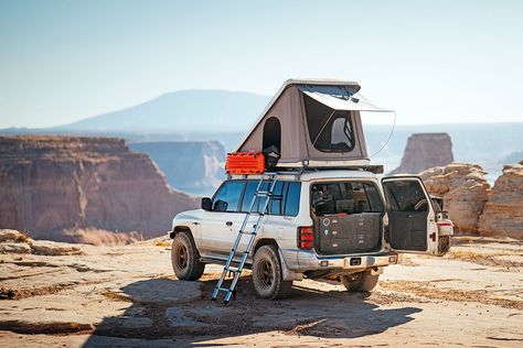 From budget-friendly softshells to rugged hard-top designs, we break down the year’s best rooftop tents Overlanding Essentials, Roof Rack Basket, Montero 4x4, Rooftop Tents, Best Suv Cars, Suv Accessories, Rooftop Tent, Camping For Beginners, Camping Set Up