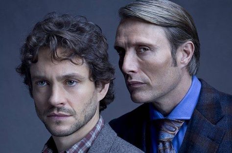 Will Graham & Hannibal Lecter Hannibal Wallpaper, Hannibal Season 2, Hannibal Cast, Hannibal Tv Show, Will Graham Hannibal, Hannibal Tv Series, Sir Anthony Hopkins, Bryan Fuller, Hannibal Series