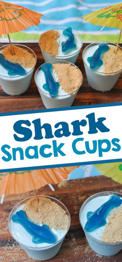 Shark Themed Snacks, Shark Themed Food, Shark Snacks, Shark Week Party, Kids Birthday Party Food, Shark Themed Party, Octonauts Birthday, Shark Themed Birthday Party, Shark Cake