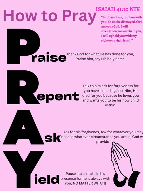 How To Pray Christian, Pray Christian, Tenk Positivt, How To Believe, Motivational Bible Verses, Comforting Bible Verses, Quotes Christian, Christian Quotes God, How To Pray