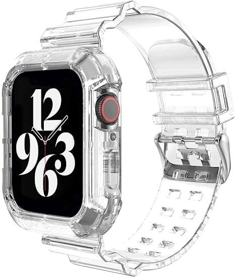 Apple Watch Waterproof, Clear Watch, Apple Watch Bands Women, Apple Watch Bands Sports, Apple Watch Case, Iwatch Apple, 38mm Apple Watch Band, Apple Watch 38mm, Apple Watch Series 1