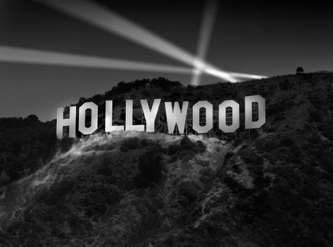 Action Films, Lund, Hollywood Sign At Night, Hollywood Sign, Hooray For Hollywood, Hollywood Glam, Old Hollywood Glamour, Walk Of Fame, Vintage Hollywood