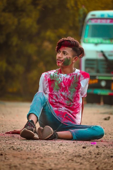 Holi Ka Photo, Attitude Stylish Boys Pic, Army Couple Pictures, Best Poses For Photography, Portrait Photo Editing, Baby Photo Editing, Gals Photos, Photoshop Tutorial Photo Editing, New Photo Style