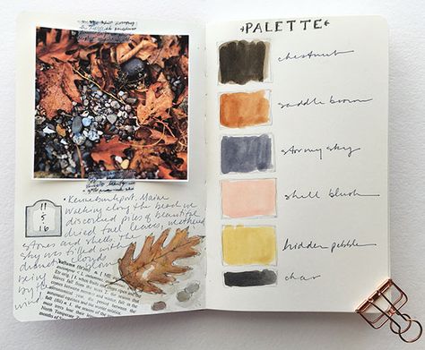 Colour Palette Sketchbook, Colour Journal, Color Journal, Colour Studies, Cloth Paper Scissors, Coloring Journal, Watercolor Art Journal, Coloured Paper, Unique Journals