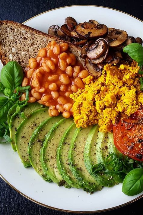 Best Vegan Dinner, Dinner Vegan Recipes, Healthy Desayunos, Plant Based Cooking, Vegan Breakfast Recipes Easy, Vegetarian Brunch, Veggie Breakfast, Healthy Vegan Breakfast, Vegan Brunch