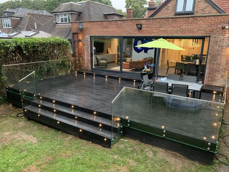 Decking Glass Balustrade Ideas, Balustrade Ideas Outdoor Balconies, Garden Balustrade Ideas, Decking Balustrade Ideas, Glass Balustrade Outdoor, Balustrade Ideas Outdoor, Patio Balustrade Ideas, Decking Glass Balustrade, Balustrade Ideas