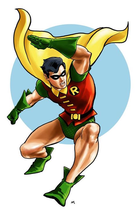 Robin by Tom Morgan #TomMorgan #Robin #DickGrayson #Nightwing #TeenTitans #GothamCity #Blüdhaven #BatmanFamily #TheFlyingGraysons #TheBoyWonder #Agent37 #Spyral #Batman Dickgrayson Nightwing, Robin Comic, Robin Superhero, Robin Wallpaper, Robin Batman, Robin The Boy Wonder, Robin Art, Batgirl And Robin, Son Of Batman