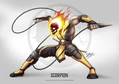 Mk Scorpion Tattoo, Scorpion Mk Art, Mk Scorpion Art, Scorpion Mk 11, Mk 11 Scorpion, Skorpion Mortal Kombat, Escorpion Mortal Kombat, Mk Scorpion, Mortal Kombat Shaolin Monks