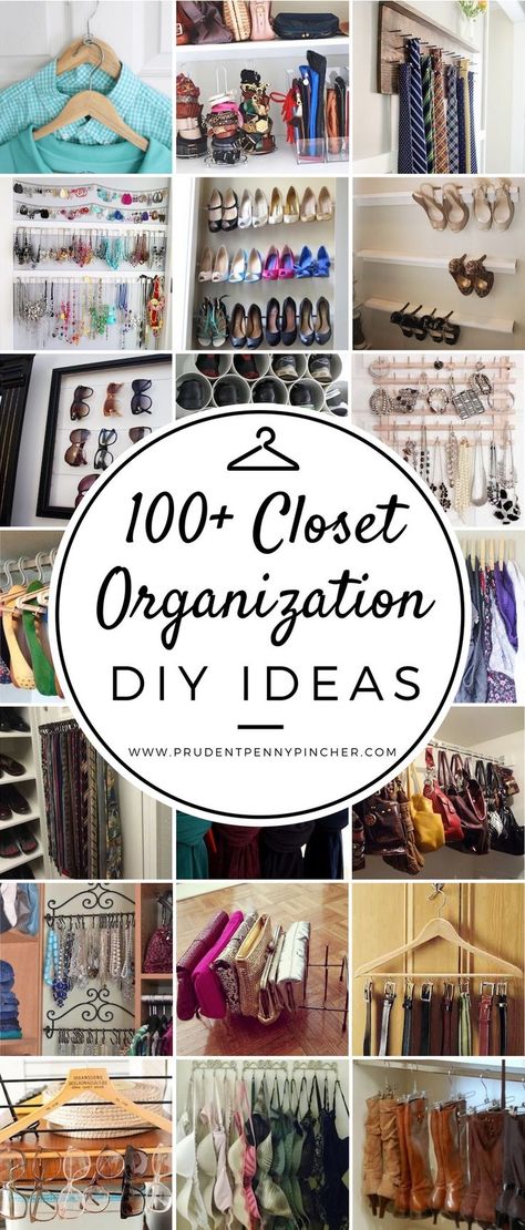 100 Best DIY Closet Organization Ideas Diy Closet Organization Ideas, Diy Closet Organization, Apartment Closet Organization, Jean Organization, Små Rum Lidt Plads, Organiser Son Dressing, Shirt Organization, Organizar Closet, Closet Apartment