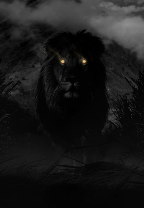 Black Jaguar Animal, Lion With Wings, Lion Hd Wallpaper, Lion Crown, Lion Man, Black Men Tattoos, Lion Black, Lion Eyes, Lion Live Wallpaper