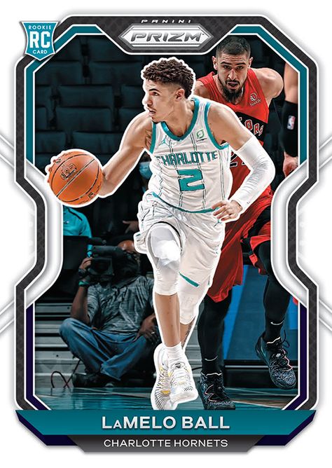 One of the most popular NBA sets of the year, 2020-21 Panini Prizm Basketball goes heavy on parallels and inserts. Nba Cards Design, Sports Card Design, Sports Cards Collection, Trading Card Template, Soccer Cards, Wonder Woman Art, Sports Design Inspiration, Sports Card, Lamelo Ball