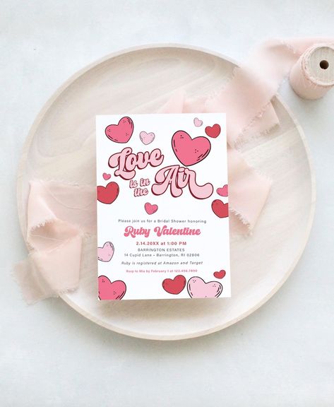 Valentines Birthday Invitations, Heart Birthday Invitations, Sweetheart Party Theme, Party Hearty Birthday, Valentines Day Invite, Valentines Party Invite, Valentines Day Birthday Party For Girl, February Birthday Themes, February Party Themes