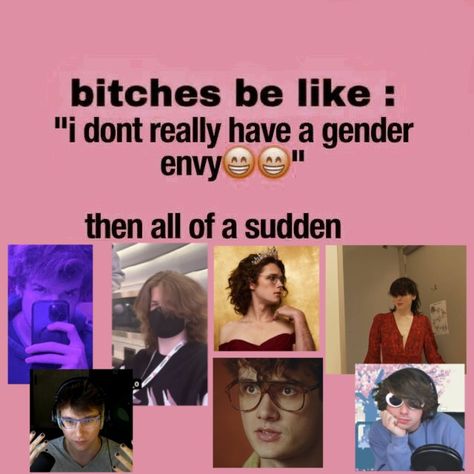 Wilbur Soot Gender Envy, Ranboo Gender Envy, Minecraft Funny, He Makes Me Happy, Gender Envy, Silly Images, I Have No Friends, Funny Relatable Quotes, Pin And Patches