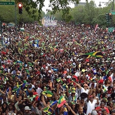 New York Labor Day West Indian day parade 2015 Eastern Parkway., Caribbean Playlist Cover, Widgets Idea, Caribbean Carnival Costumes, Music Monday, Red Aesthetic Grunge, Reggae Style, Old Songs, Jamaican Culture, Puerto Rican Pride