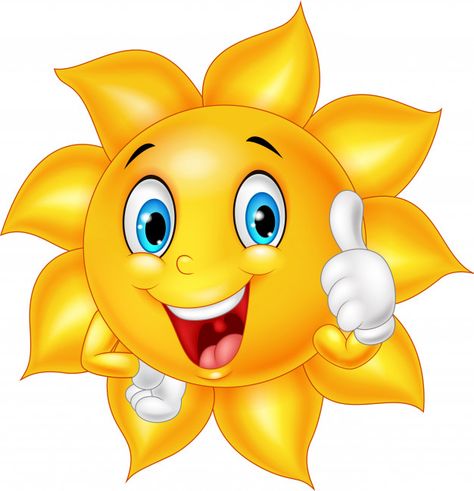 Cartoon smiling sun giving thumb up Prem... | Premium Vector #Freepik #vector #summer #character #cartoon #beach Sunshine Pattern, Clip Art Frames Borders, Free Emoji, Android Wallpaper Blue, Images Emoji, Spring Door Decoration, Paper Flowers Diy Easy, Huawei Wallpapers, Cartoon Sun