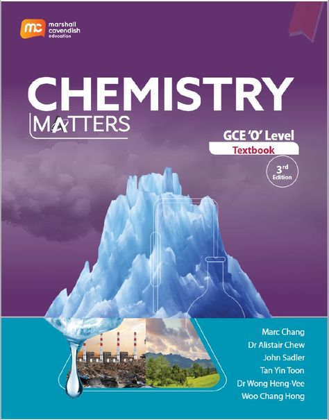 Free Download Chemistry Matters GCE O Level Textbook (3rd Ed.) By Marc Chang and Alistair Chew https://chemistry.com.pk/books/chemistry-matters-gce-o-level-textbook-3e/ Chemistry, High School, Education, Chemistry Textbook, Leveled Books, O Levels, Chemistry Notes, Matter, Free Download