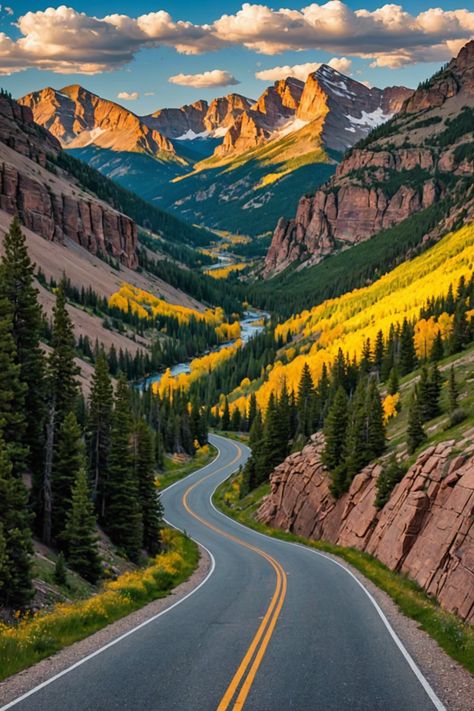 The Most Jaw-Dropping Scenic Drives in Colorado – Views You Can&#8217;t Miss! Pictures Of Colorado, Beautiful Places In Colorado, Colorado State Parks, Breckenridge Colorado Aesthetic, Vacation Colorado, Colorado Aesthetic, Colorado Scenery, Evergreen Colorado, Colorado Travel Guide