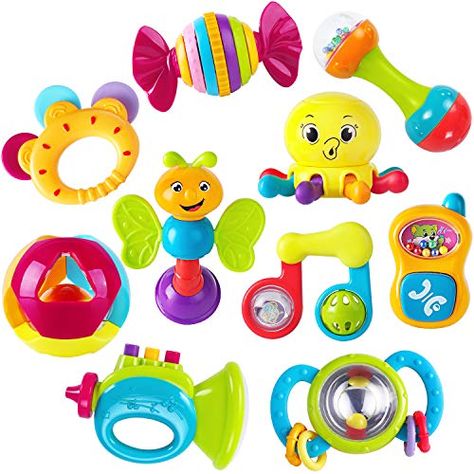 Best Baby Toys, Baby Toys Rattles, Music Toys, Stroller Toys, Teether Toys, First Birthday Gifts, Baby Sensory, Musical Toys