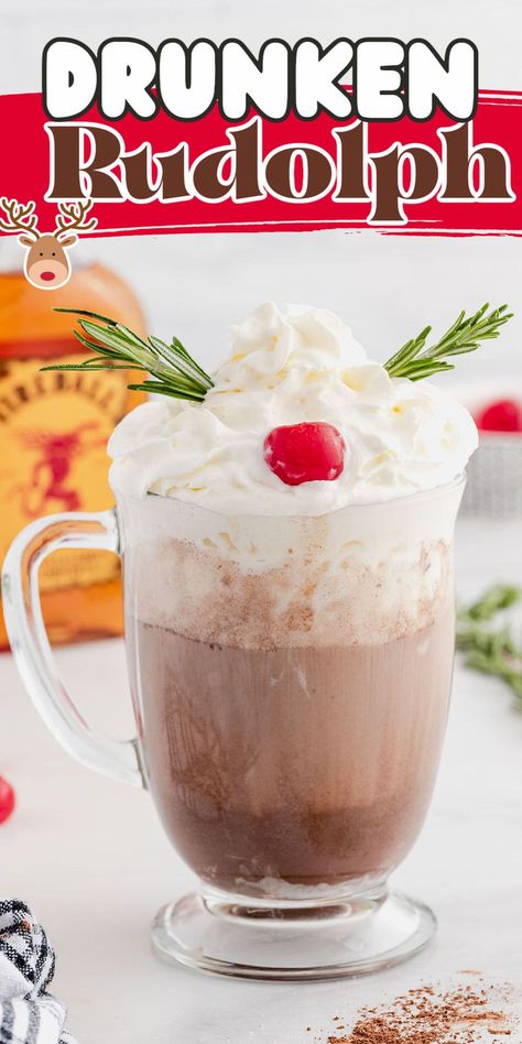Margaritas, Thermomix, Drunken Rudolph, Adult Hot Chocolate, Hot Chocolate Cocktail, Xmas Drinks, Christmas Party Drinks, Christmas Drinks Alcohol Recipes, Christmas Drinks Recipes