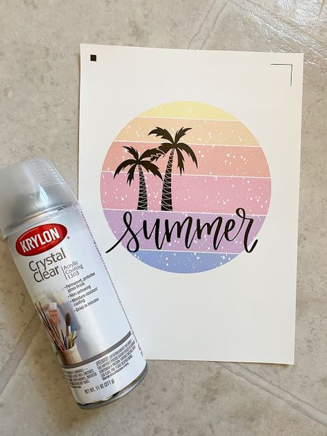 Three coats of clear sealer Silhouette Cameo Tutorials, Silhouette School Blog, Waterslide Decal Paper, Making Water, Waterslide Paper, Silhouette School, Free Silhouette, Boutique Ideas, Waterslide Decals