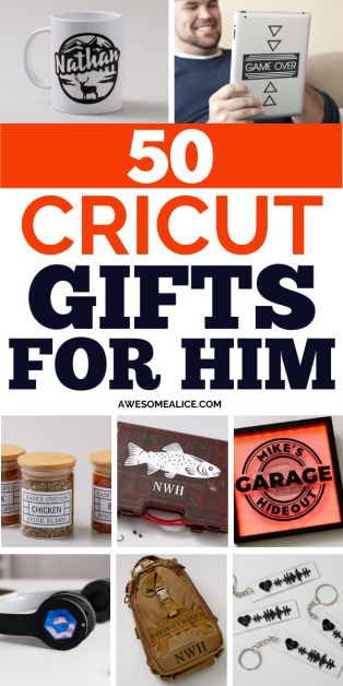 Cricut Projects Men Gift Ideas, Sentimental Cricut Gifts, Cricut Projects For Boyfriend, Cricut 3 Projects, Cricut Gifts Christmas, Cricut Gifts For Men, Cricut Diy Gifts, Diy Gift Ideas For Him, Adhesive Vinyl Projects