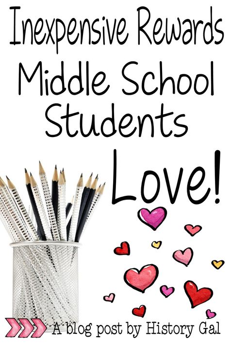 Ten inexpensive rewards for your middle school class. #byhistorygal #teachingtips #teachingmiddleschool Middle School Reading, Middle School Ela, Middle School Rewards, Middle School Classroom Management, Middle School Counseling, Substitute Teaching, School Social Work, School Management, Middle School Classroom