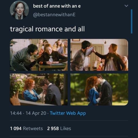 Vampire Academy, Anne Blythe, Anne White, Gilbert And Anne, Gilbert Blythe, Anne Shirley, Anne With An E, Book Jokes, Alan Rickman