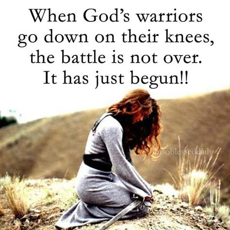 When going through valleys and climbing mountains, your knees is where you need to be to become an overcomer! Godly Woman, Prayer Warrior, Spiritual Warfare, Faith Inspiration, Spiritual Inspiration, Christian Life, Faith In God, Quotes About God, The Battle