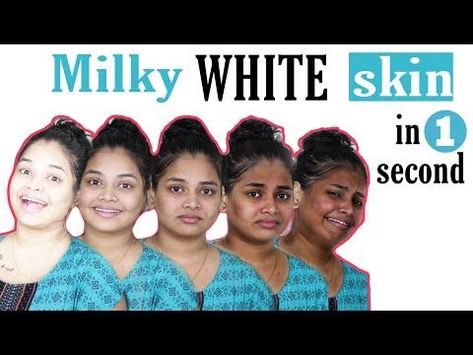 Instant Skin whitening? - YouTube 😘 skin whitening skin, collagen eye cream, cream for wrinkles ✨ #motivation #luxurycosmetics #moisturizing Instant Remedy For Pimples, How To Have Whiter Skin, Face Whitening Tips At Home For Dry Skin, Skin Whitener At Home, How To Get White Skin Permanently, Face Whitening Tips Skin Care, Skin Treatments For Whitening, Skin White Cream, How To Get Fair Skin Naturally Fast