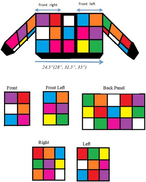 Patchwork Crochet Tutorial, Patchwork Sweater Knit, Cardigan Template Crochet, Patchwork Knit Sweater Pattern, Crochet Cardigan Measurements, Mens Patchwork Crochet Sweater, Crochet Patchwork Cardigan Purple, Granny Square Patchwork Sweater, Crochet Scrap Cardigan Pattern