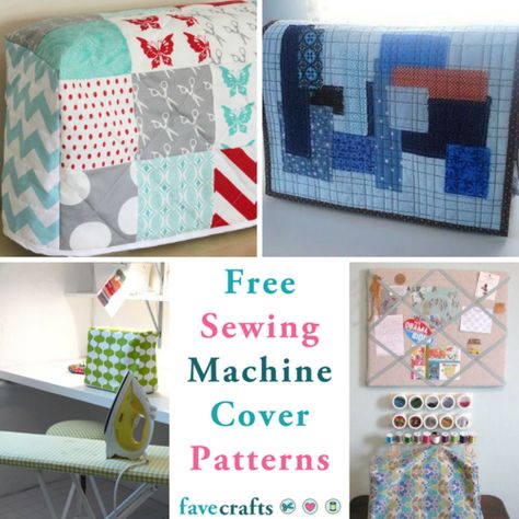 Free Sewing Patterns for Machine Covers Couture, Sewing Machine Cover Pattern Free, Sewing Machine Covers, Sewing Studio Organization, Sewing Machine Cover Pattern, Sewing Machines Best, Diy Sewing Table, Mixer Cover, Sewing Room Storage