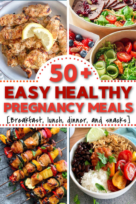 Essen, Super Food Meals, Easy Pregnancy Meals, Easy Healthy Foods, Superfood Meals, Foods During Pregnancy, Pregnancy Lunches, Pregnancy Dinner Recipes, Pregnancy Super Foods