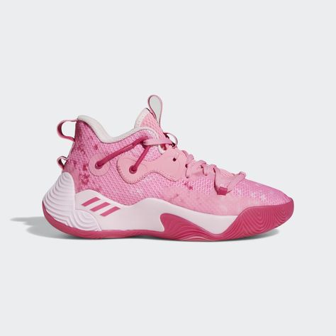 Preppy Shoes, Adidas Basketball Shoes, Womens Basketball Shoes, Tenis Nike, James Harden, Volleyball Shoes, Swag Shoes, Pink Adidas, Step Back