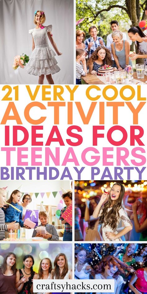 Fun Activities For Teens, 13th Birthday Party Ideas For Girls, Preteen Birthday, 12th Birthday Party Ideas, Teen Girl Birthday Party, Teen Birthday Party, Teenager Party, Color Fight