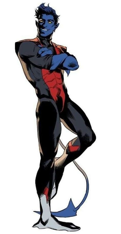 Nightcrawler Comic, Nightcrawler Art, Nightcrawler Xmen, Nightcrawler Marvel, Xman Marvel, Hanta Sero, Xmen Comics, X Men Evolution, Marvel Drawings