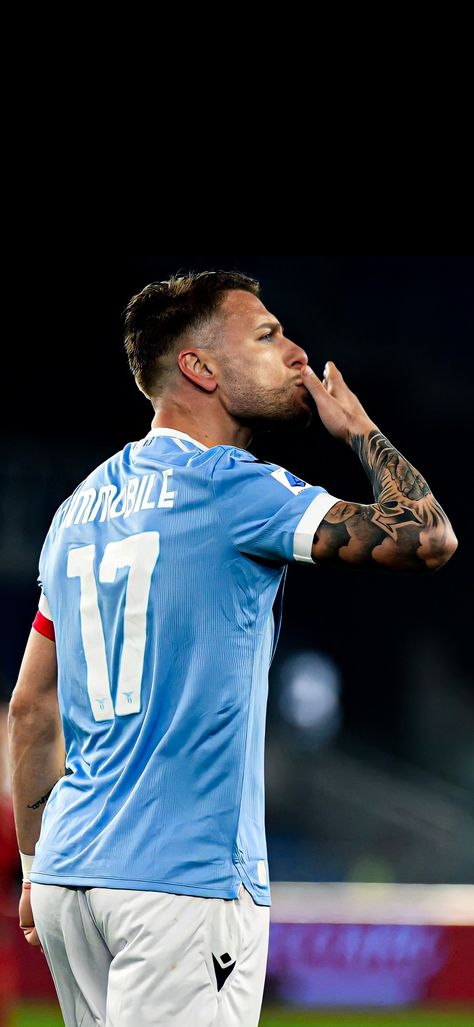 SS Lazio Fifa, Football, Football Players, Ciro Immobile, Ss Lazio, Football Stickers, Football Cards, Football Soccer, Soccer